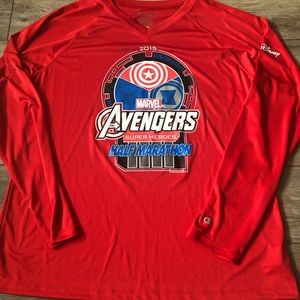 runDisney 2015 Avengers Half Long Sleeve